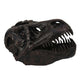 T Rex Skull Decor | Fossil Inspired Dark Brown and Black Resin | 13’’ BM335015