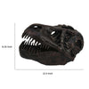 T Rex Skull Decor | Fossil Inspired Dark Brown and Black Resin | 13’’ BM335015