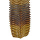 Decorative Vase | Brown | Gray Ceramic Undulating Pattern | 20’’ BM335018
