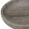 Decorative Bowl | Gray Marble | Natural Veining Patterns | 10’’ Round BM335024