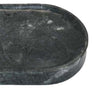 Decorative Oval Tray | Green Marble | Unique Veining Pattern | 14’’ BM335026