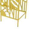 Percy Plant Stand Table Set of 2 | Marble Top | Gold Metal 26 | 24’’ BM335040