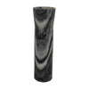 Danny Tall Accent Vase | Natural Stone Pattern Gray Marble 14"