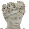 Lewis Bust Planter with Sea Life and Coral Patterns | White Terracotta BM335086