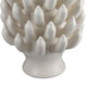 Joseph Accent Vase with Tiered Flame Accents | Ivory Ceramic 17’’ BM335098