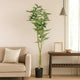Leso Faux Macrocarpa Plant | Realistic Hand Shaped Green Leaves 63"