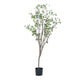 Deso Faux Milan Leaf Bonsai | Realistic Rich Green Oval Leaves 71’’