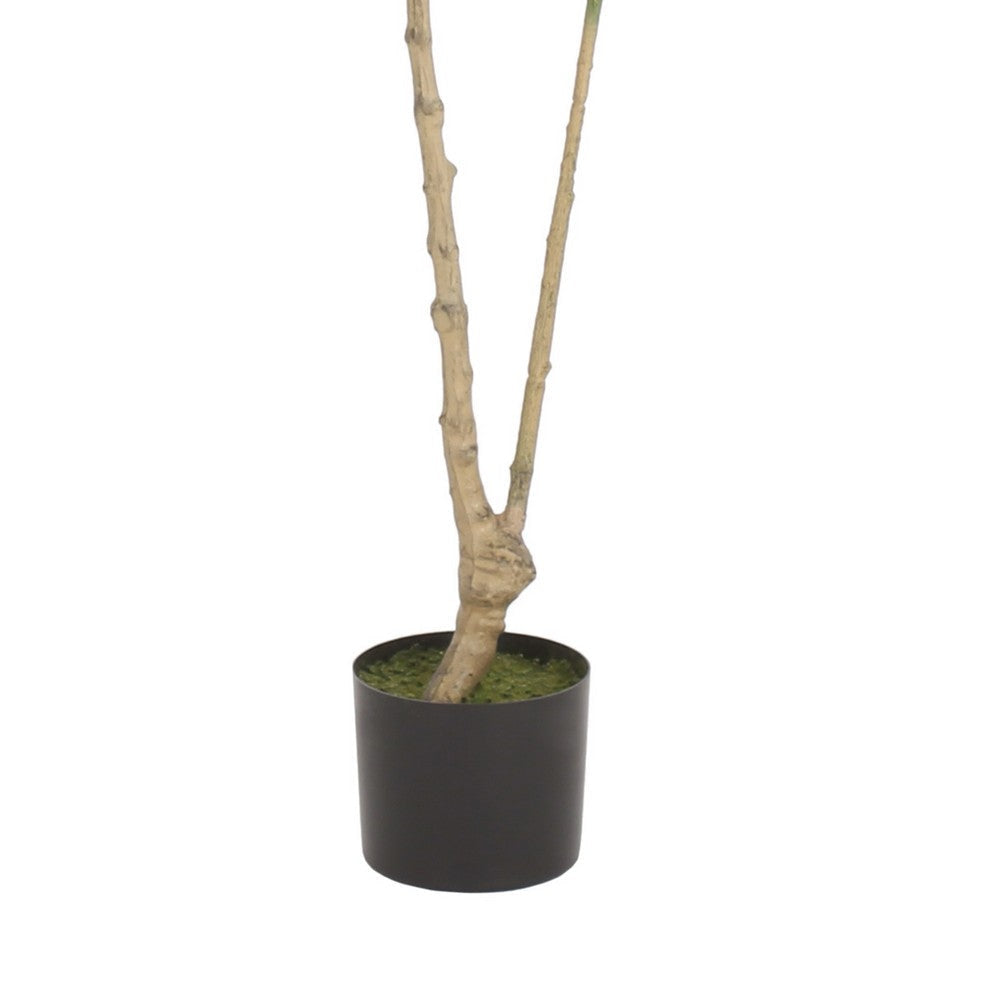 Faux Nandina Plant | Realistic Sacred Bamboo Like Green Leaves | 47’’ BM335132