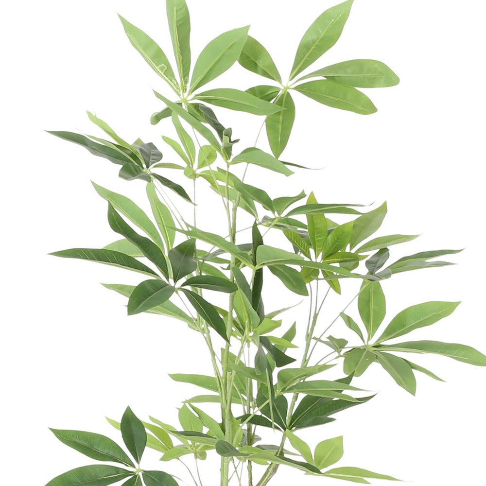 Leso Faux Macrocarpa Plant | Realistic Hand Shaped Green Leaves 47’’