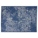 5 x 7 Outdoor Small Area Rug | Blue and Ivory Handcrafted Pattern