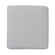 Outdoor Ottoman | 16" Square Gray Woven Frame with Plush Cushion