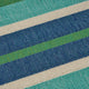 Dian 5 x 8 Outdoor Small Area Rug | Striped Pattern | Blue Green Woven BM335177