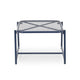 Kery Outdoor Side End Table | 20’’ Mesh Top | Navy Blue Sled Base BM335179
