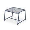 Kery Outdoor Side End Table | 20’’ Mesh Top | Navy Blue Sled Base BM335179
