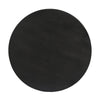 Ina Outdoor Round Side Table with Tripod Base | Dark Gray Wood 16"