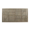 Ravie Outdoor Dining Table | 59’’ Rectangular Slatted Top | Gray Wood BM335198