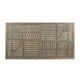 Ravie Outdoor Dining Table | 59’’ Rectangular Slatted Top | Gray Wood BM335198