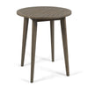 Ambre Outdoor Bistro Table | Straight Legs | Gray Acacia Wood 28"