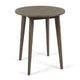 Ambre Outdoor Bistro Table | Straight Legs | Gray Acacia Wood 28"