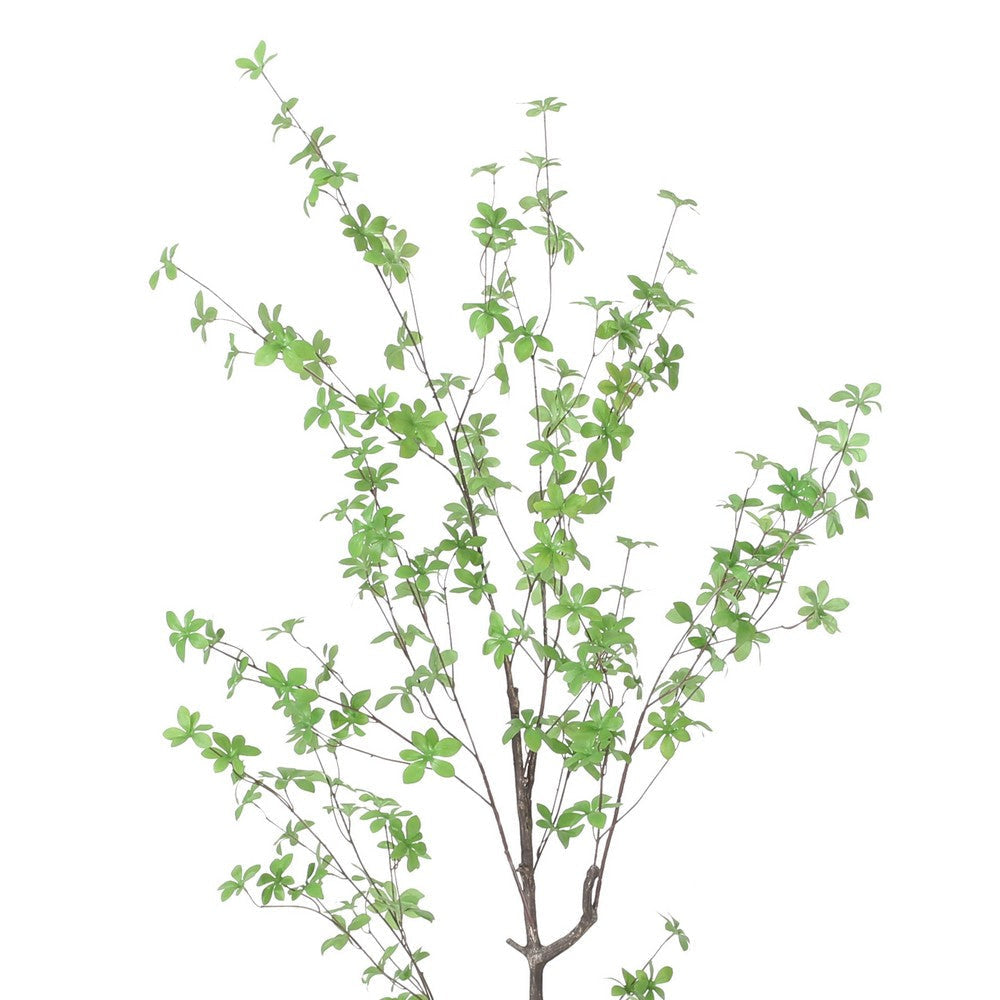 Yuri 59’’ Artificial Enkianthus Tree | Pre Potted | Brown Green White BM335239