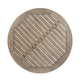 Ambre Outdoor Breakfast Dining Table | 28" Slatted Gray Acacia Wood