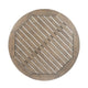 Ambre Outdoor Breakfast Dining Table | 28" Slatted Gray Acacia Wood