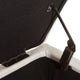 Kiyo Ottoman | Linen Ivory Faux Suede | 41’’ | Tufted Storage Lid BM335281