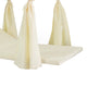 Yavi Outdoor Daybed Curtain and Cushion Set | Cream Waterproof Fabric
