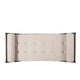 Henry Chaise Lounger | 2 Rolled Bolster Pillows | Beige Waffle Stitch BM335307