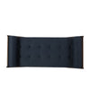 Henry Chaise Lounger with 2 Bolster Pillows | Waffle Stitch Blue