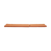 Pina Cushion for Outdoor Chaise Lounger | Waterproof Orange | 79"