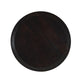 Accent End Table | Light Brown Wood | Unique Carved Base Design | 18’’ BM335355