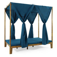 Teak Brown, Blue