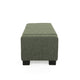 Kera Storage Ottoman Bench | Dark Green Fabric | Lift Top | 50"