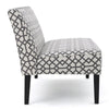 Xen Loveseat | Uniuque Gray and White Pattern Polyester | 50’’ BM335411