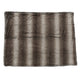 Tini 50x60 Throw Blanket | Rich Brown Faux Fur | One Sided Design