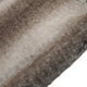 Tini 50x60 Throw Blanket | Rich Brown Faux Fur | One Sided Design BM335421