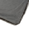 Tini 50x60 Throw Blanket | Rich Brown Faux Fur | One Sided Design