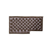 Ami Chaise Lounger | Tufted Dark Brown Faux Leather | Wood | 70’’ BM335426