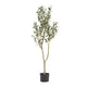 Vina Artificial Olive Tree Realistic Green Silk Leaves 47 Inch