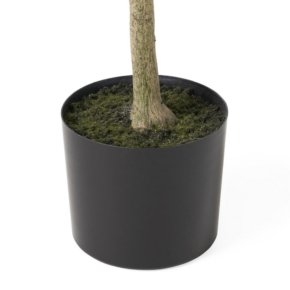 Vina Artificial Olive Tree, Realistic Green Silk Leaves, 47 Inch