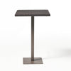 Outdoor Square Bar Table | Brown Multi Rattan | Metal Frame