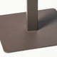 Outdoor Square Bar Table | Brown Multi Rattan | Metal Frame