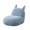 Wesie Deer Shaped Kids Chair | Sculpted Ear n Antlers | Blue Chenille BM335483