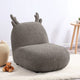 Wesie Deer Shaped Kids Chair | Sculpted Ear n Antlers | Brown Chenille