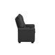 Chang Kids Recliner Chair | Built In Cupholder | Black Faux Leather BM335490