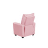 Chang Kids Recliner Chair | Built In Cupholder | Pink Faux Leather BM335491