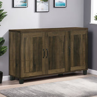 Dark Dusty Oak Brown, Black