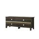 Trove TV Stand Media Cabinet w Open Shelves | Dusty Oak Brown 58’’ BM335507