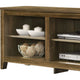 Nitto TV Stand Media Cabinet | Adjustable Shelves | Oak Brown 70’’ BM335521